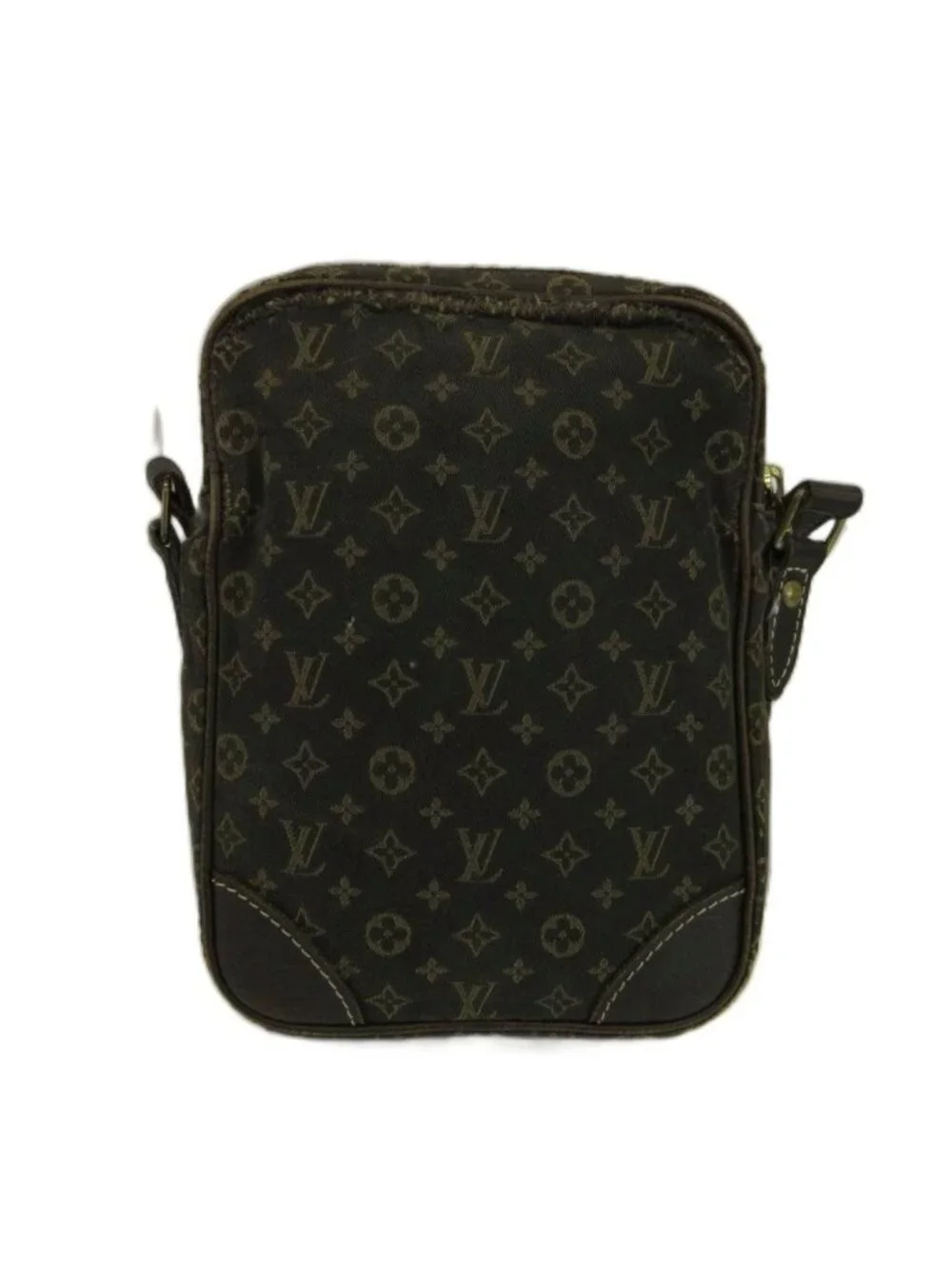 Louis Vuitton Monogram Mini Orchid Danube Shoulder Bag Pochette Canvas Leather